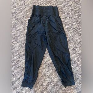 Free People Movement Black Joggers w/ Elastic Waist - Size Medium
